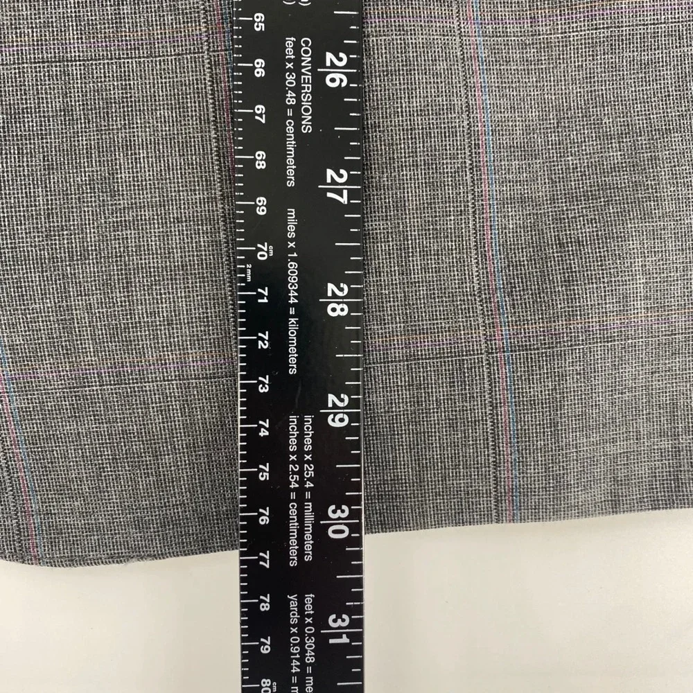 Polo University Club by Ralph Lauren  Mens Gray Plaid Sport Coat Blazer Size 44R